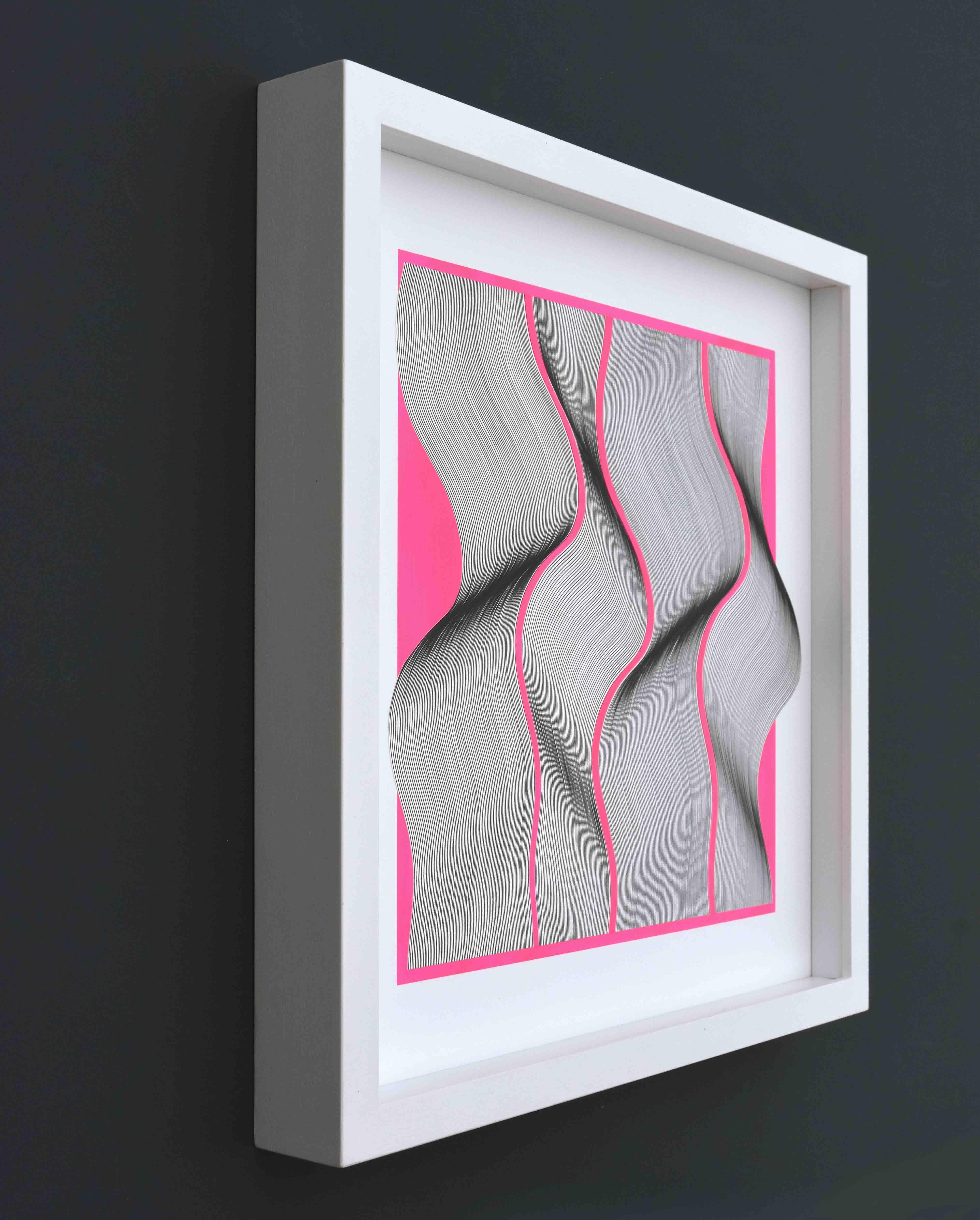 Dynamic 2024 - pittura astratta geometrica in vendita 4