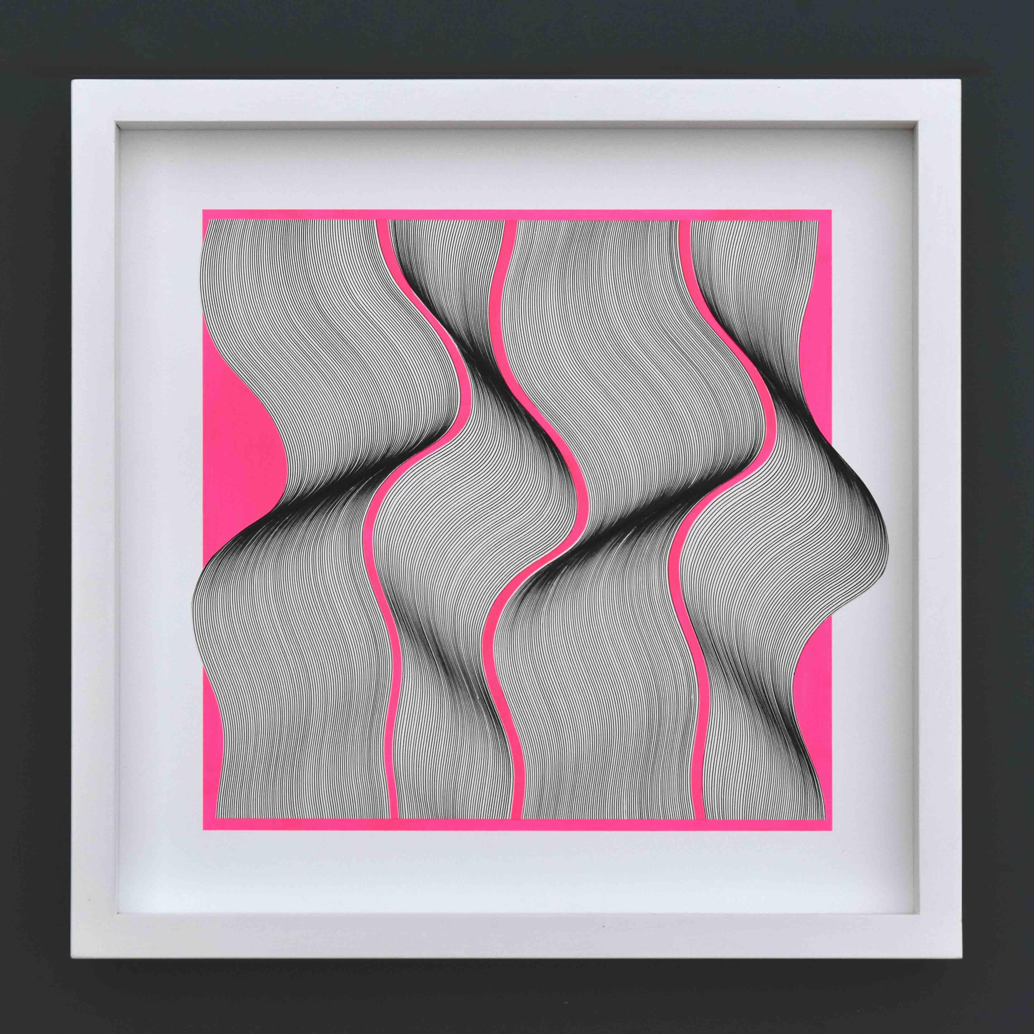Abstract Painting di Roberto Lucchetta - Dynamic 2024 - pittura astratta geometrica