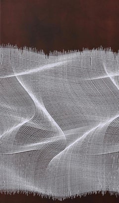 Fabric Texture 2020  - geometric abstract painting