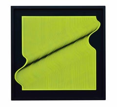 Superficie fluo 2020 - pittura astratta geometrica