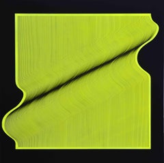 Fluo surface 2020 - geometric abstract painting