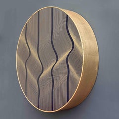 Golden Texture 2021 - pittura astratta geometrica