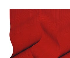 Movement in red - abstract painting