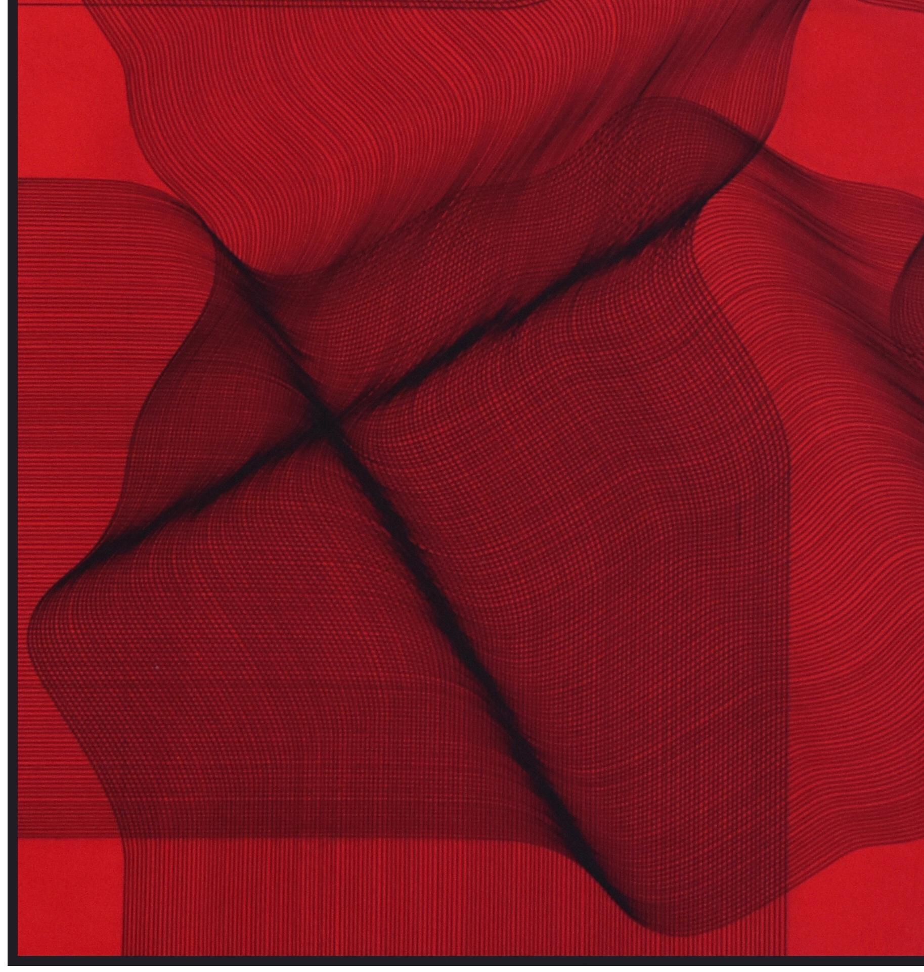 Rosso von Rosso – Painting von Roberto Lucchetta
