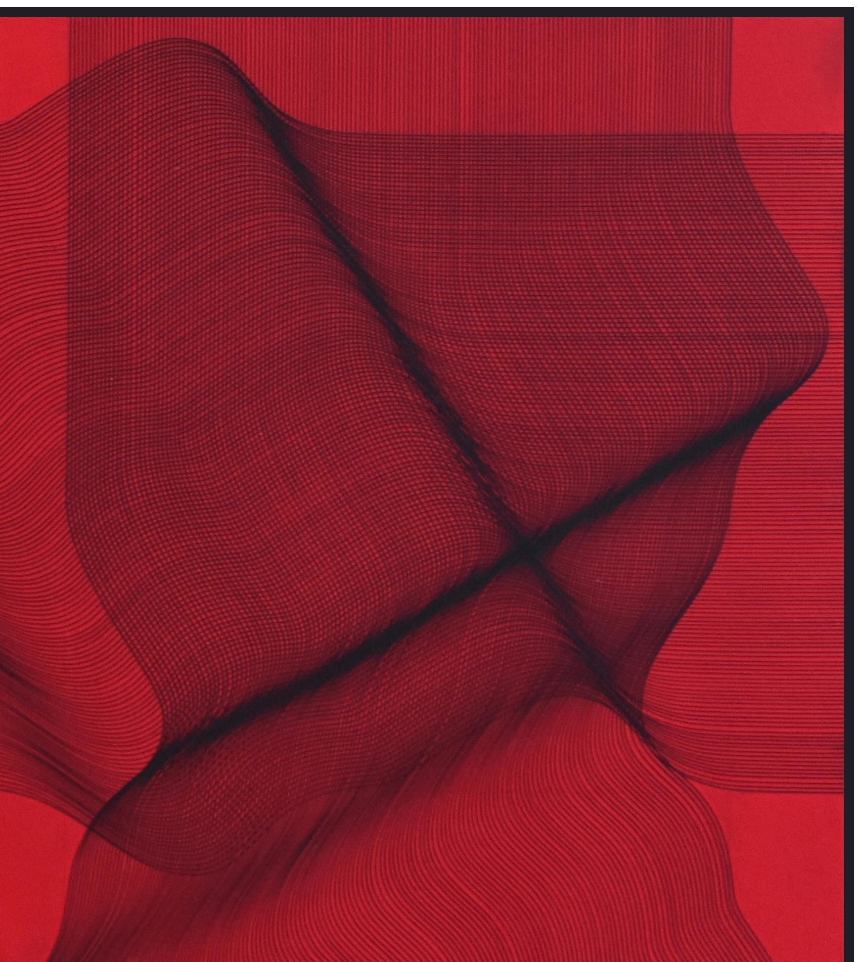Rosso von Rosso (Rot), Abstract Painting, von Roberto Lucchetta