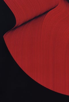 Rosso Nero - quadro astratto geometrico