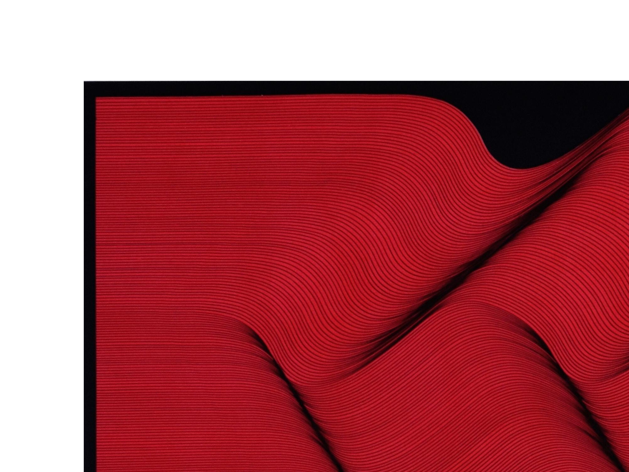 Großzügige Rossa – Painting von Roberto Lucchetta