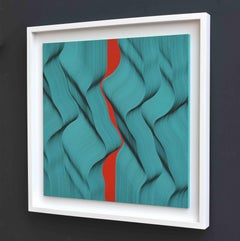 Waves 2025 - quadro astratto geometrico