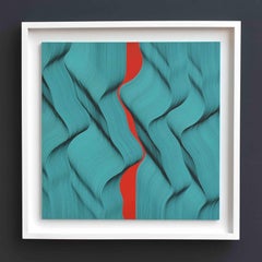 Waves 2025 - quadro astratto geometrico