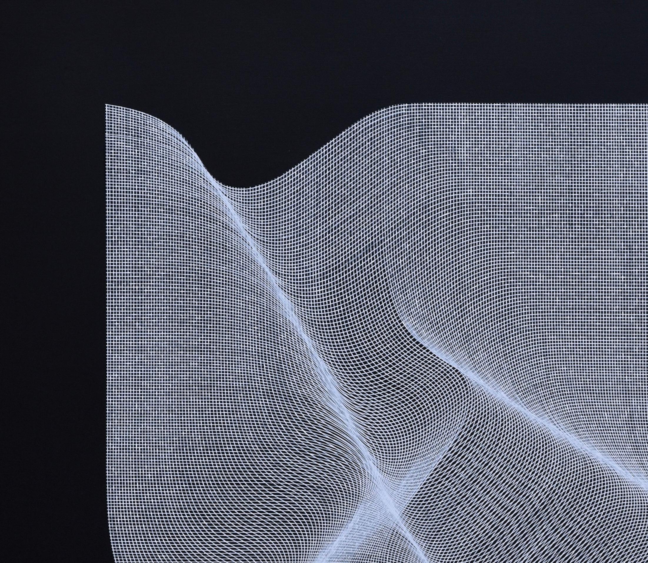 Tela blanca 2019 - pintura abstracta - Painting de Roberto Lucchetta