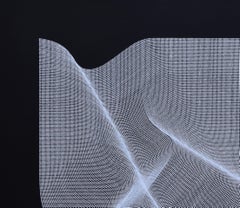 Tissu blanc 2019 - peinture abstraite