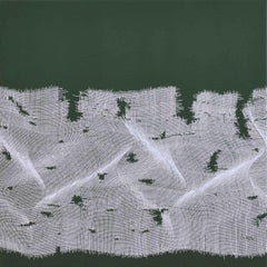 White Gauze 2024 - pittura astratta geometrica