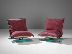Roberto Lucci and Paolo Orlandini for Elam Pair of 'Farfalla' Lounge Chairs