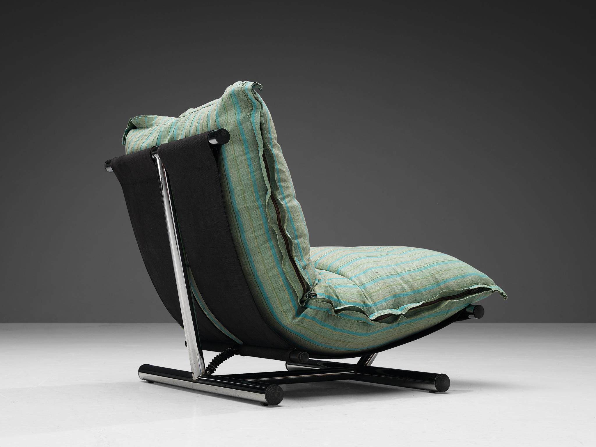 Roberto Lucci and Paolo Orlandini for Elam Pair of 'Le Farfalle' Lounge Chairs 2