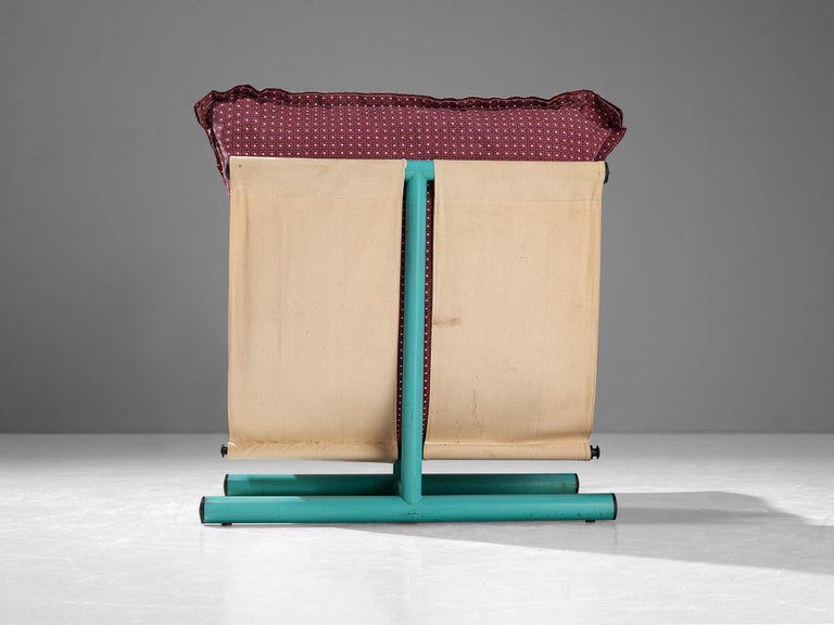 Post-Modern Roberto Lucci & Paolo Orlandini for Elam 'Farfalla' Lounge Chair For Sale