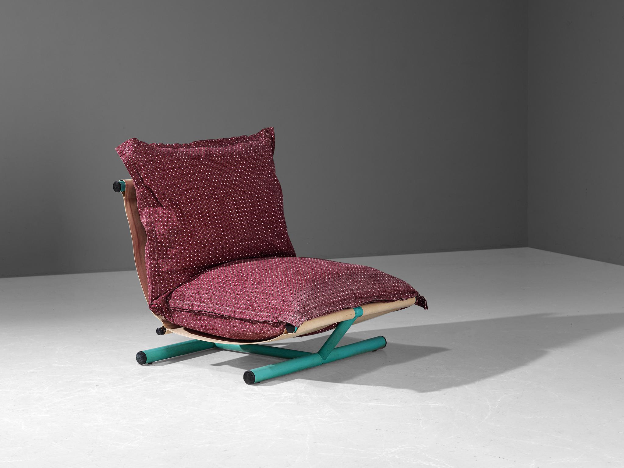 Italian Roberto Lucci & Paolo Orlandini for Elam 'Farfalla' Lounge Chair For Sale