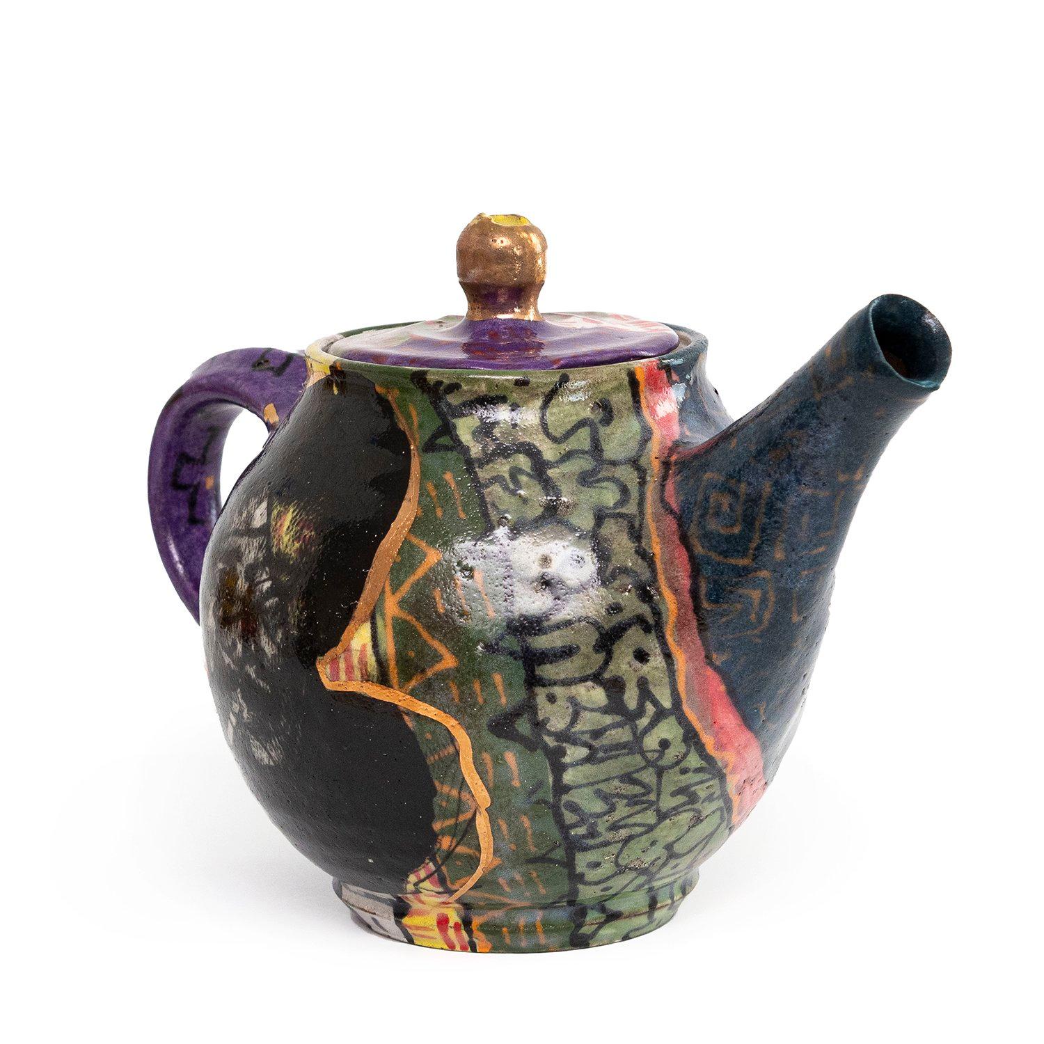RICHARD PRYOR TEAPOT (INV# NP3754) by Roberto Lugo For Sale 1