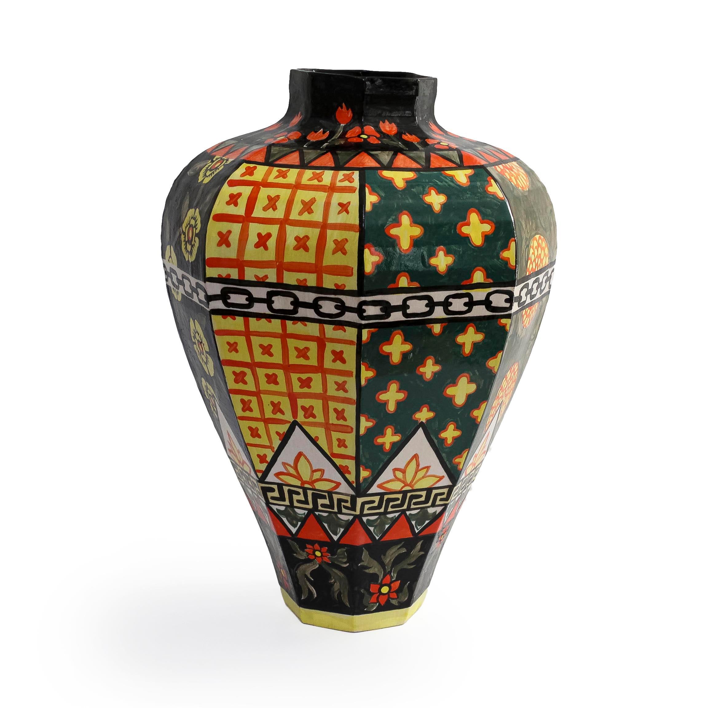 Pharrell Monumental Jar by Roberto Lugo (INV #NP4034) For Sale 2