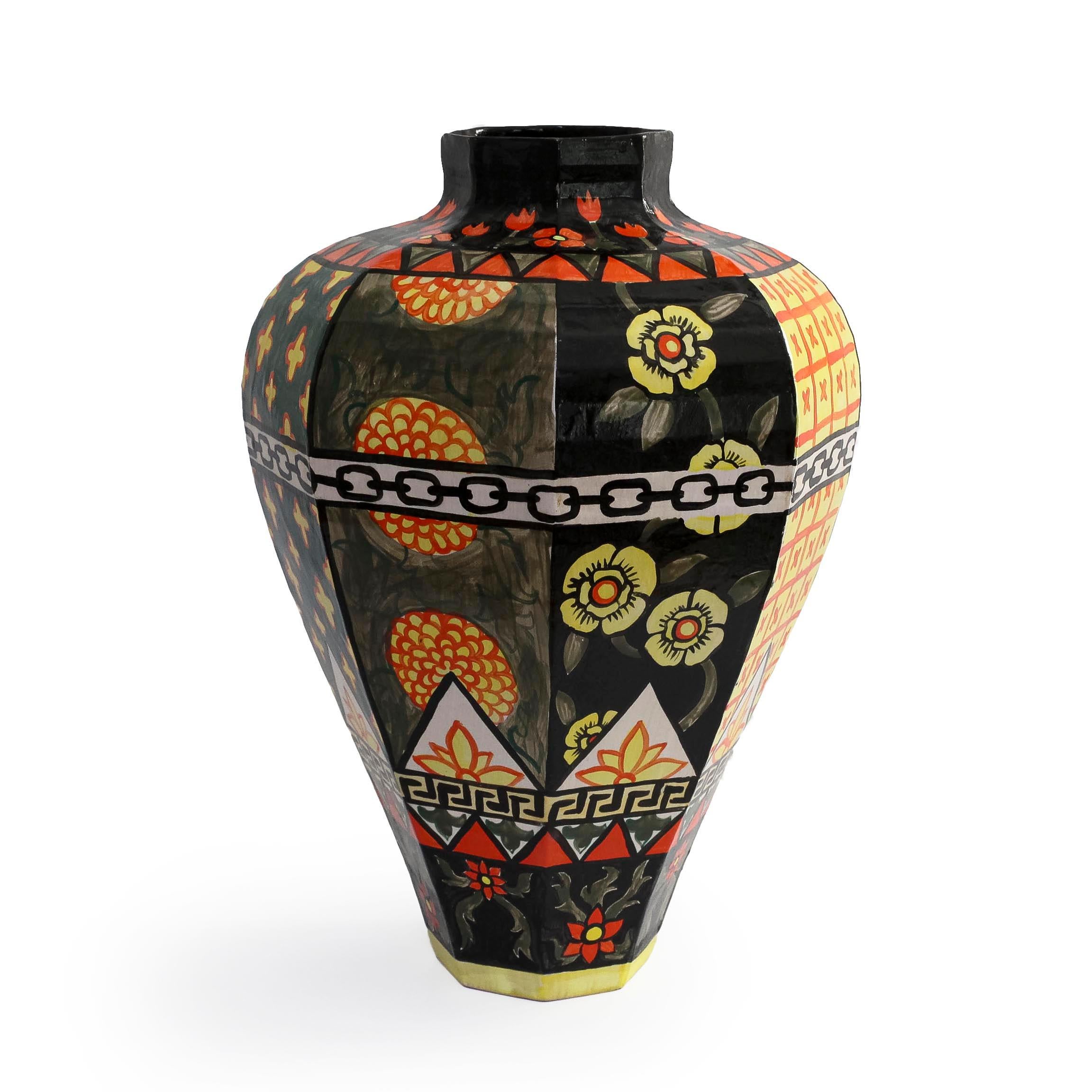 Pharrell Monumental Jar by Roberto Lugo (INV #NP4034) For Sale 3