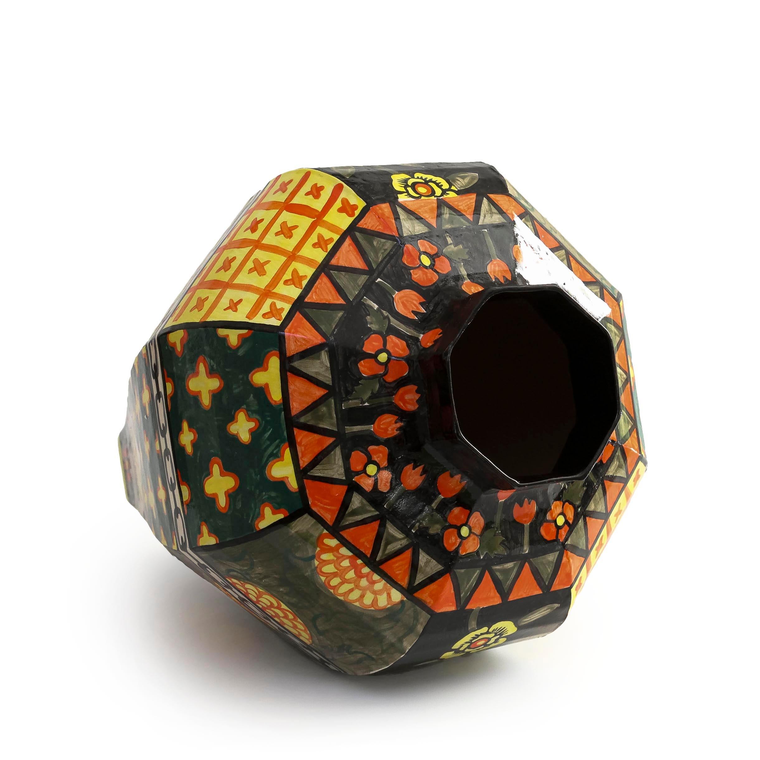 Pharrell Monumental Jar by Roberto Lugo (INV #NP4034) For Sale 4