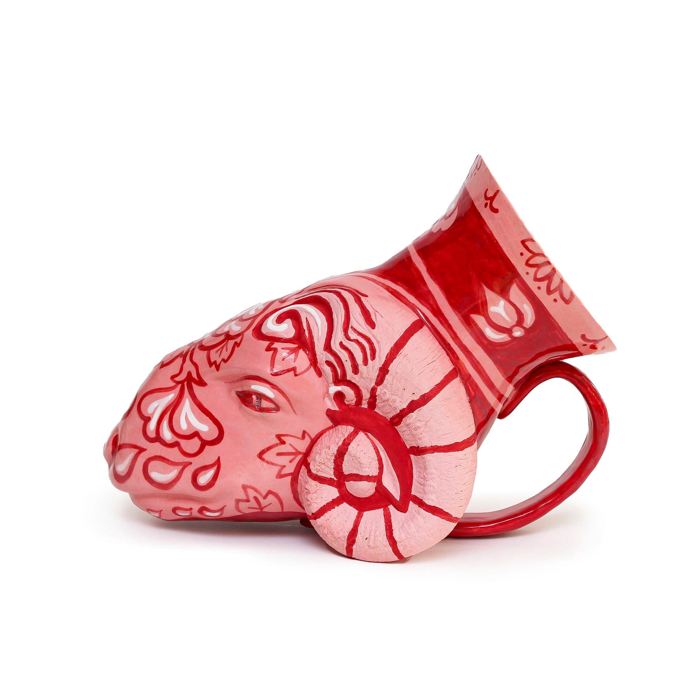 Ryton Ram Sculpture by Roberto Lugo (INV# NP5760) For Sale 2