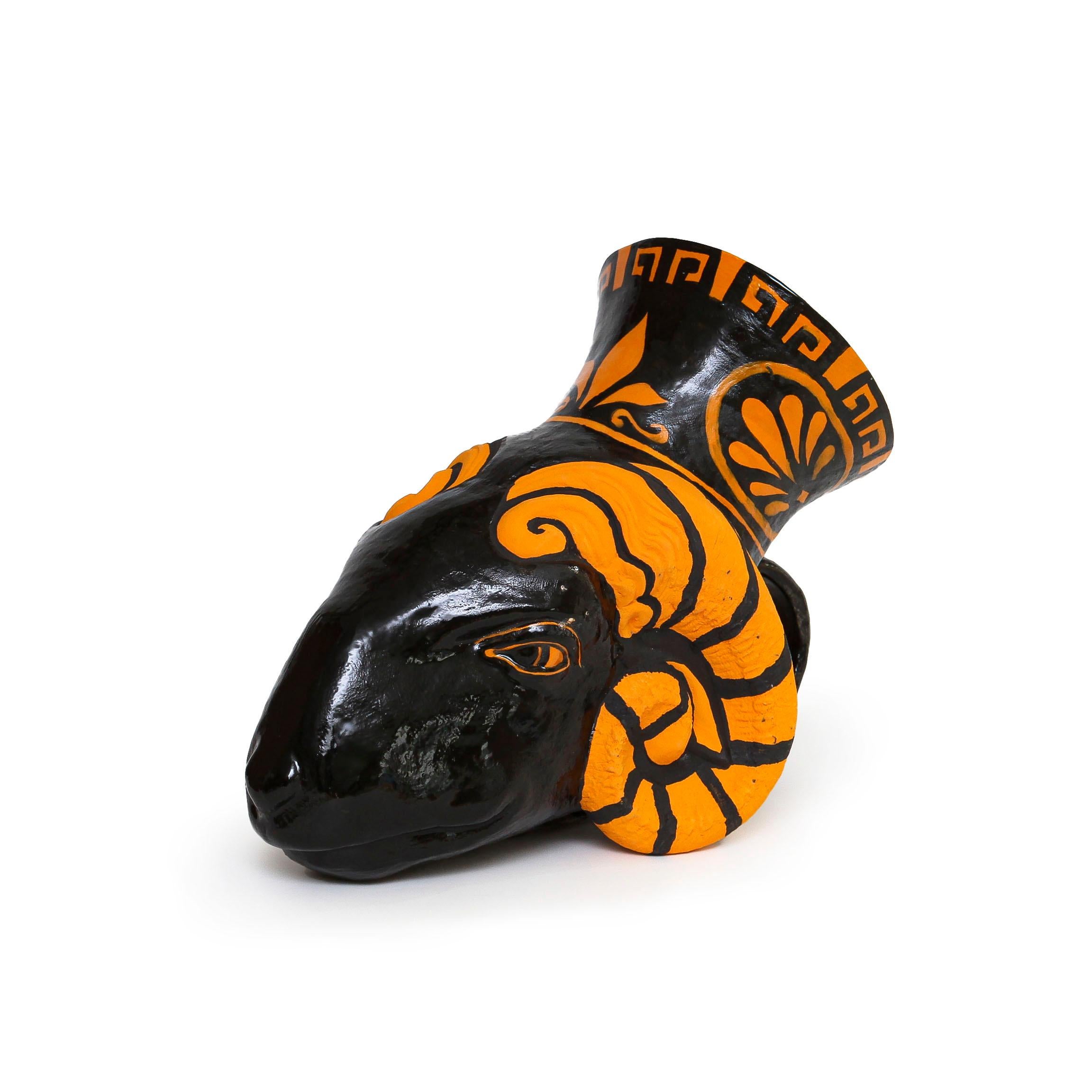 Ryton Ram Sculpture by Roberto Lugo (INV# NP5761) For Sale 2