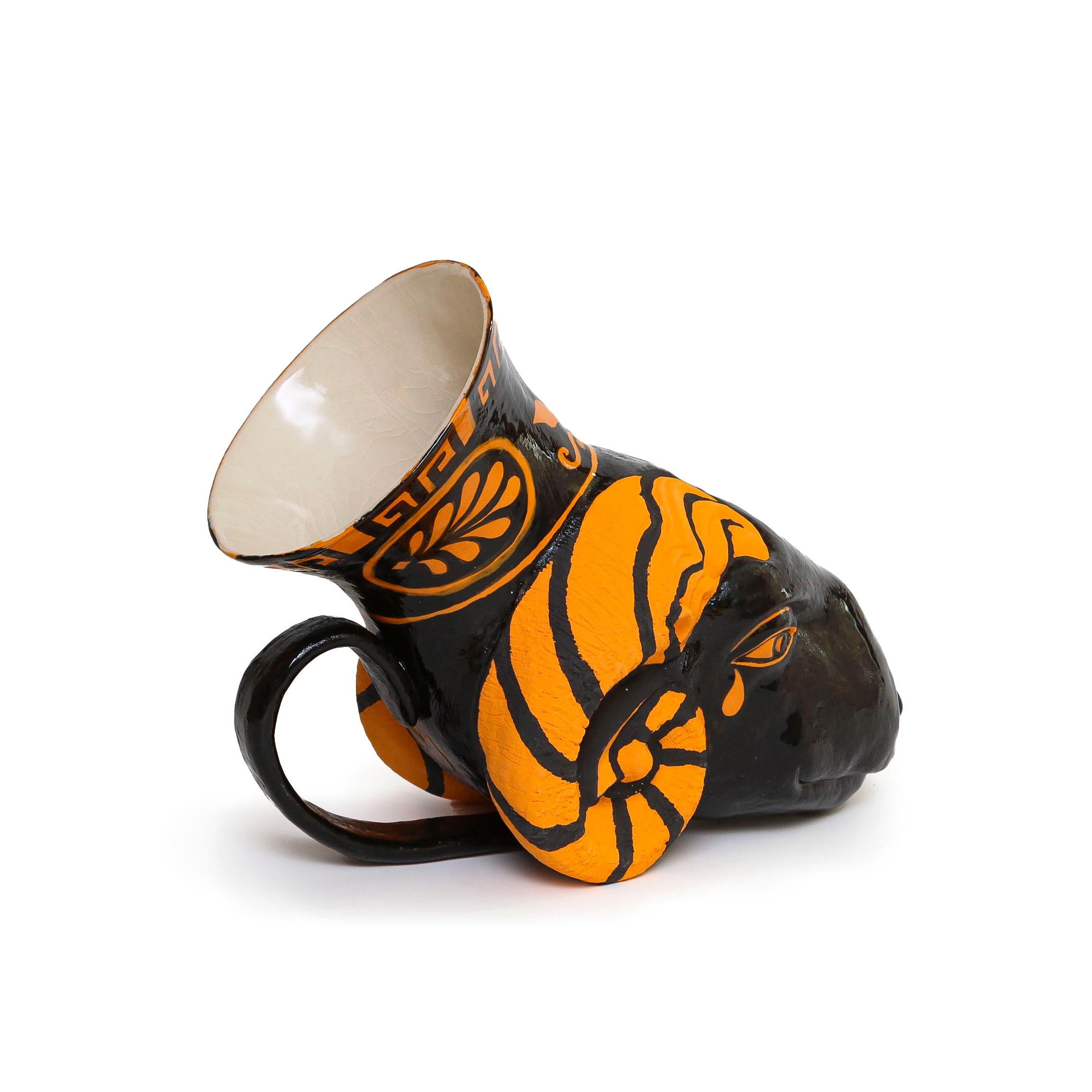 Ryton Ram Sculpture by Roberto Lugo (INV# NP5761) For Sale 5