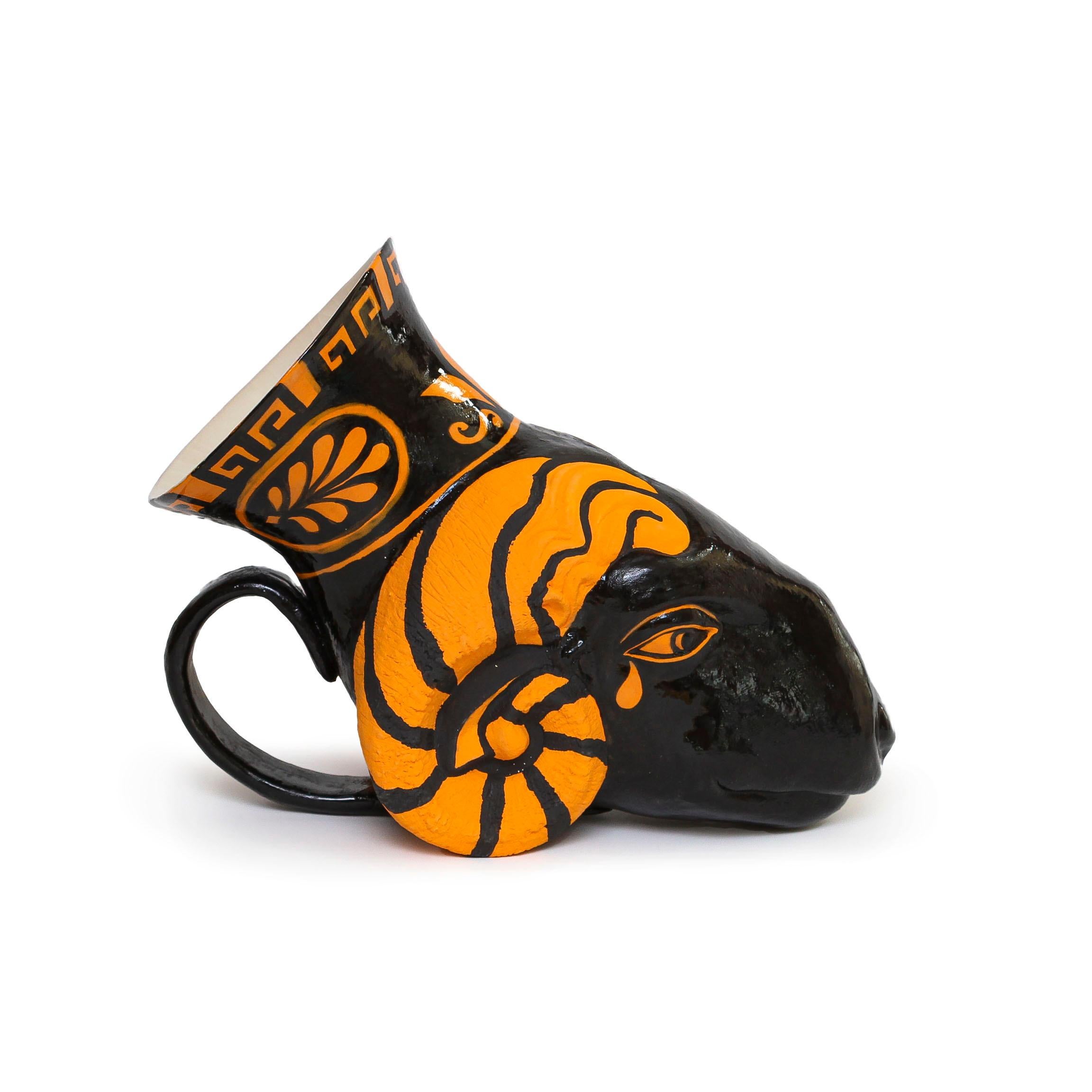 Ryton Ram Sculpture by Roberto Lugo (INV# NP5761) For Sale 6