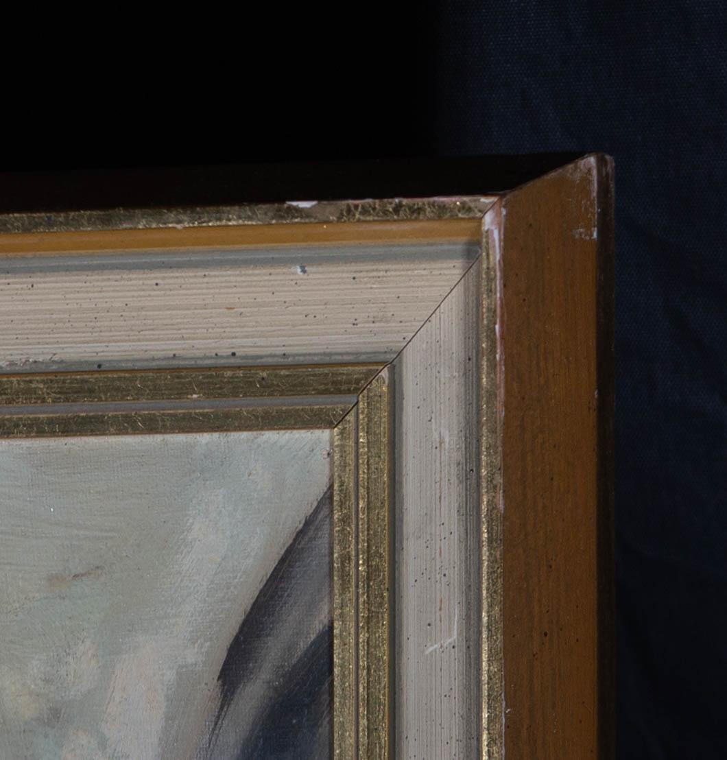 Attribut. Roberto Luigi Valente (geb. 1926) – Öl, Markthändler des 20. Jahrhunderts im Angebot 3
