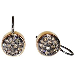 Roberto Marroni Diamond Earrings 18 Carat Gold
