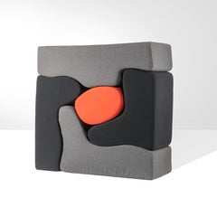 Sistema modular de asientos "Malitte" de Roberto Matta para Gavina