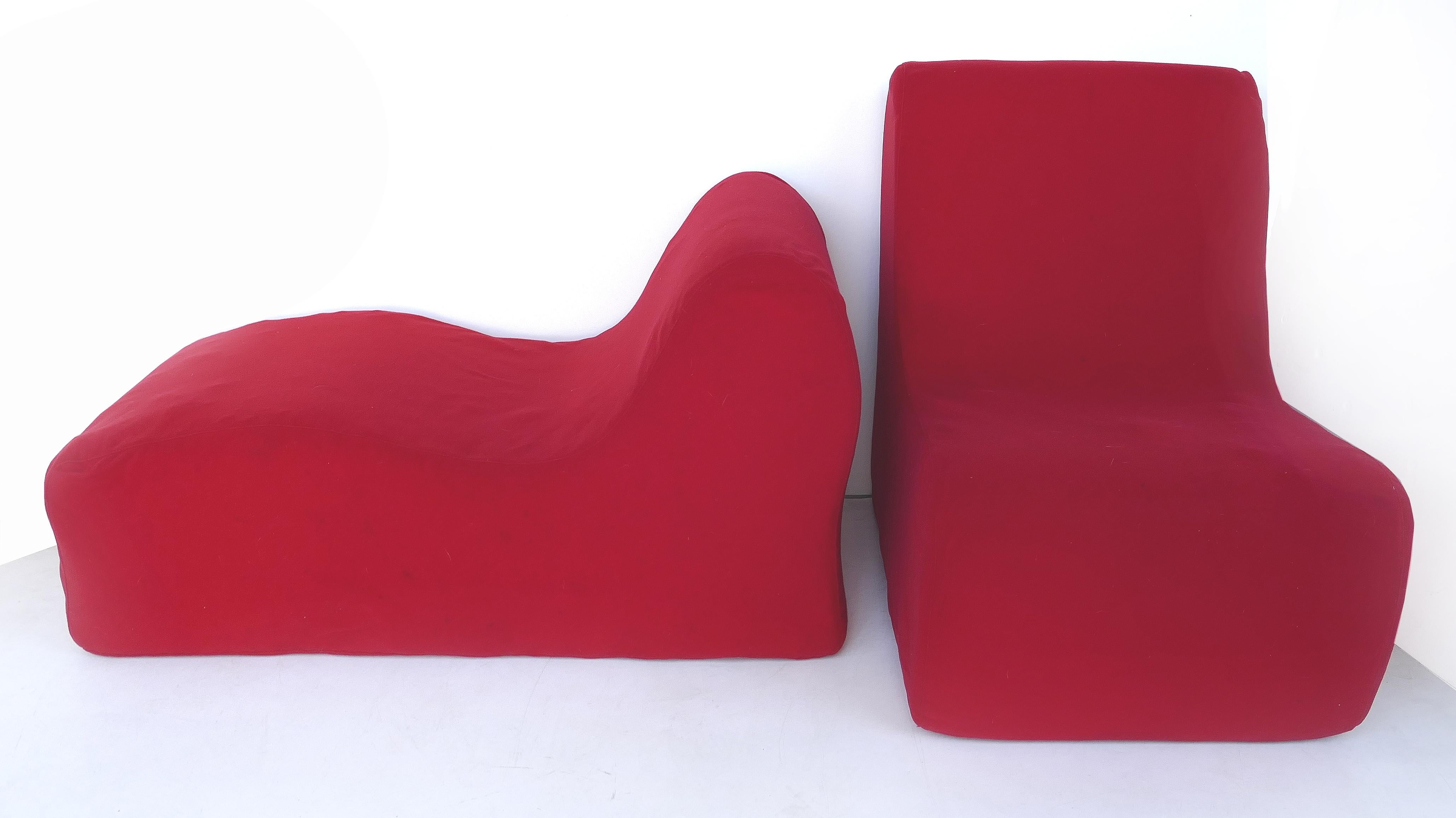 Mobilier de salon Roberto Matta Malitte, ensemble modulaire de 5 pièces Knoll, 1966

Nous proposons à la vente un groupe de sièges de salon de 5 pièces Malitte de Roberto Matta (Chili, 1911-2002), conçu en 1966 et produit par Gavina en Italie.