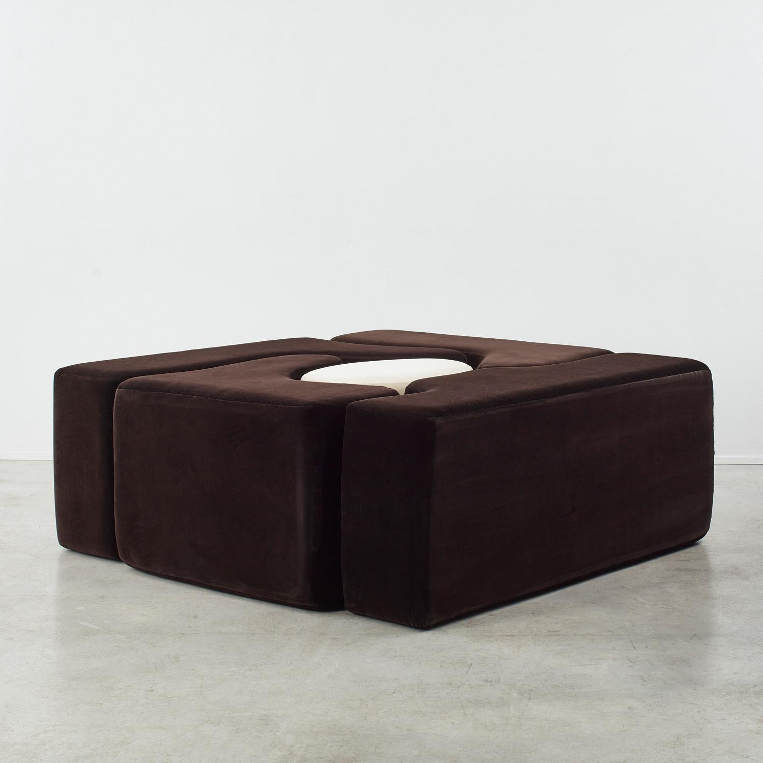 Mid-20th Century Roberto Matta 'Malitte' modular sofa set for Simon Ultramobile - Italy, 1965 For Sale
