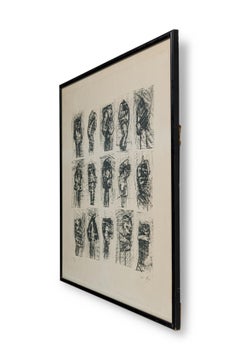 Roberto Matta Mid-Century Chilean 15 Abstract Forms Lithograph