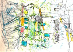 Sans Titre Media mista originale con collage