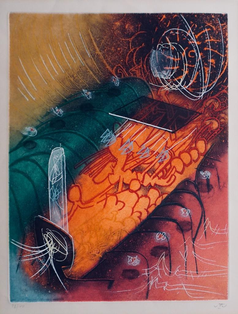 Attire le gai venin (Une Saison en Enfer)Temporada en el Infierno - Print de Roberto Matta