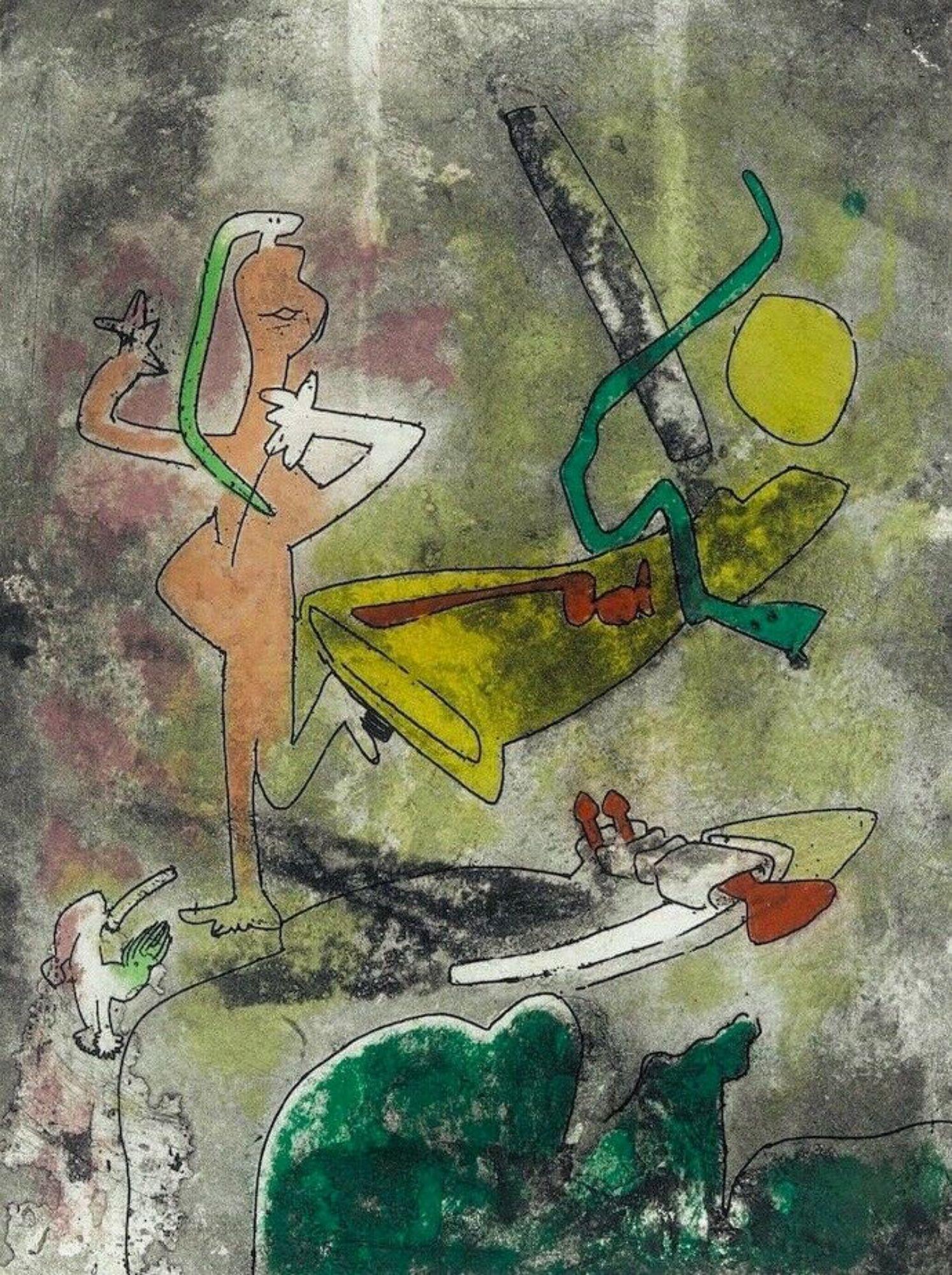 Roberto Matta Centre Noeuds (Piastra 3), Roberto Matta in vendita su