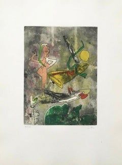 Centre Noeuds, Plate III (Sabatier 393), Roberto Matta