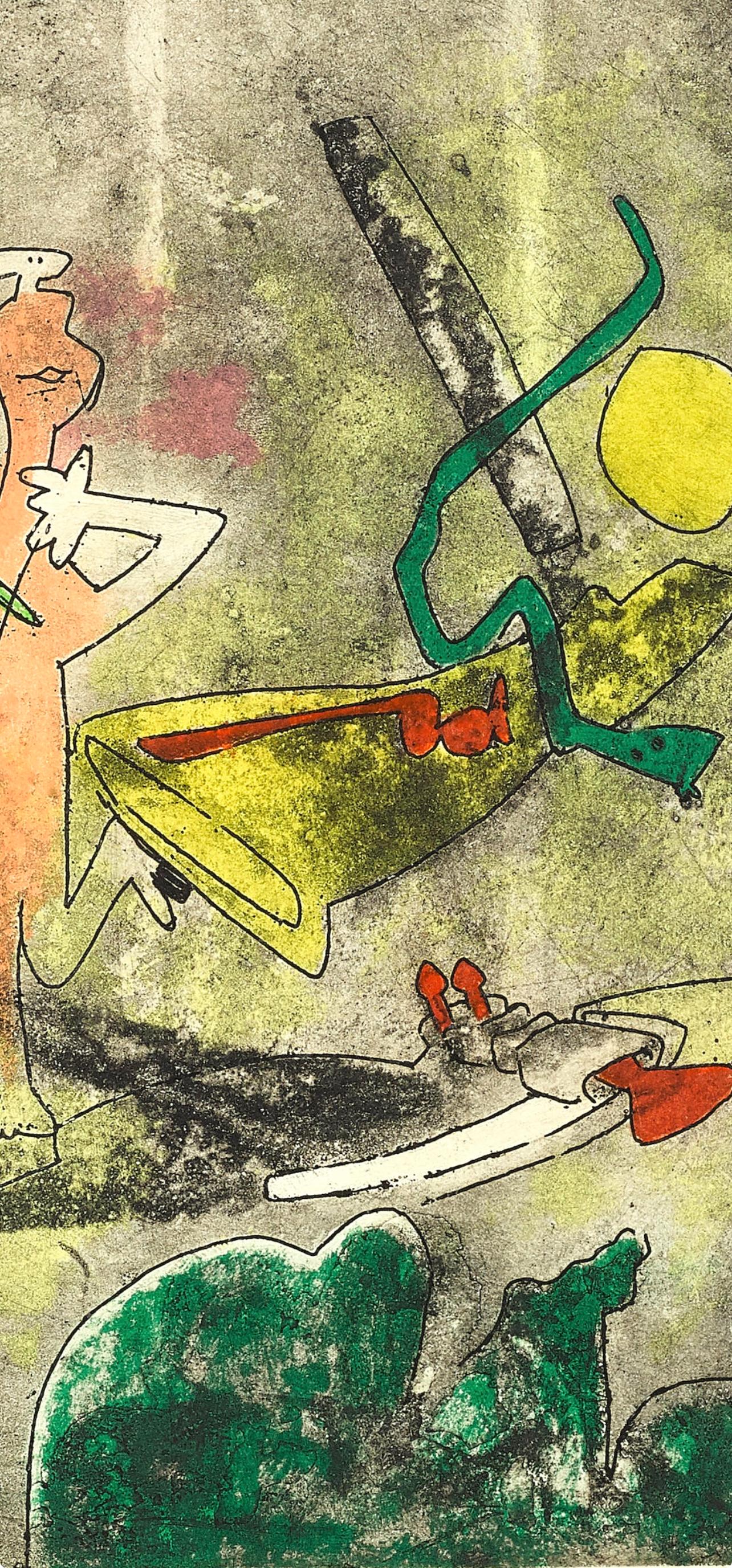 Composition (Sabatier 393), Centre Noeuds, Roberto Matta For Sale 2