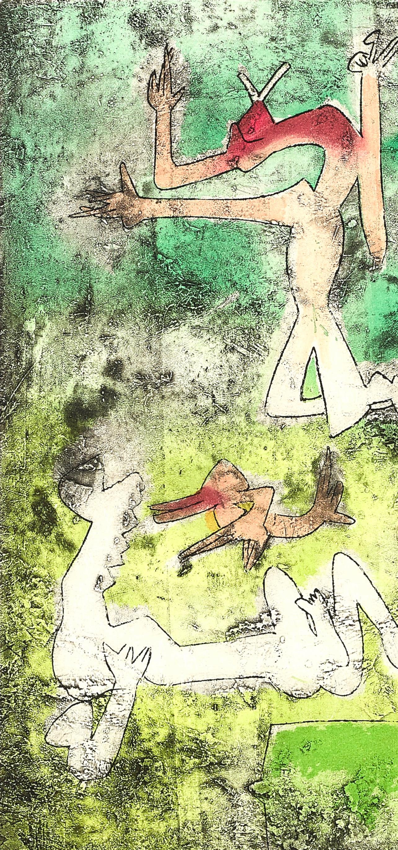 Composition (Sabatier 393), Centre Noeuds, Roberto Matta For Sale 2