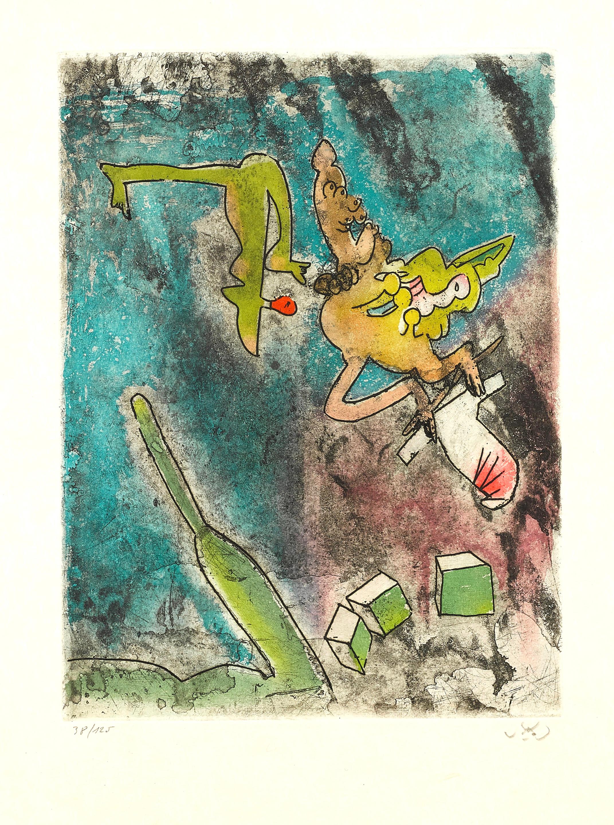 Composizione (Sabatier 393), Centre Noeuds, Roberto Matta in vendita 4