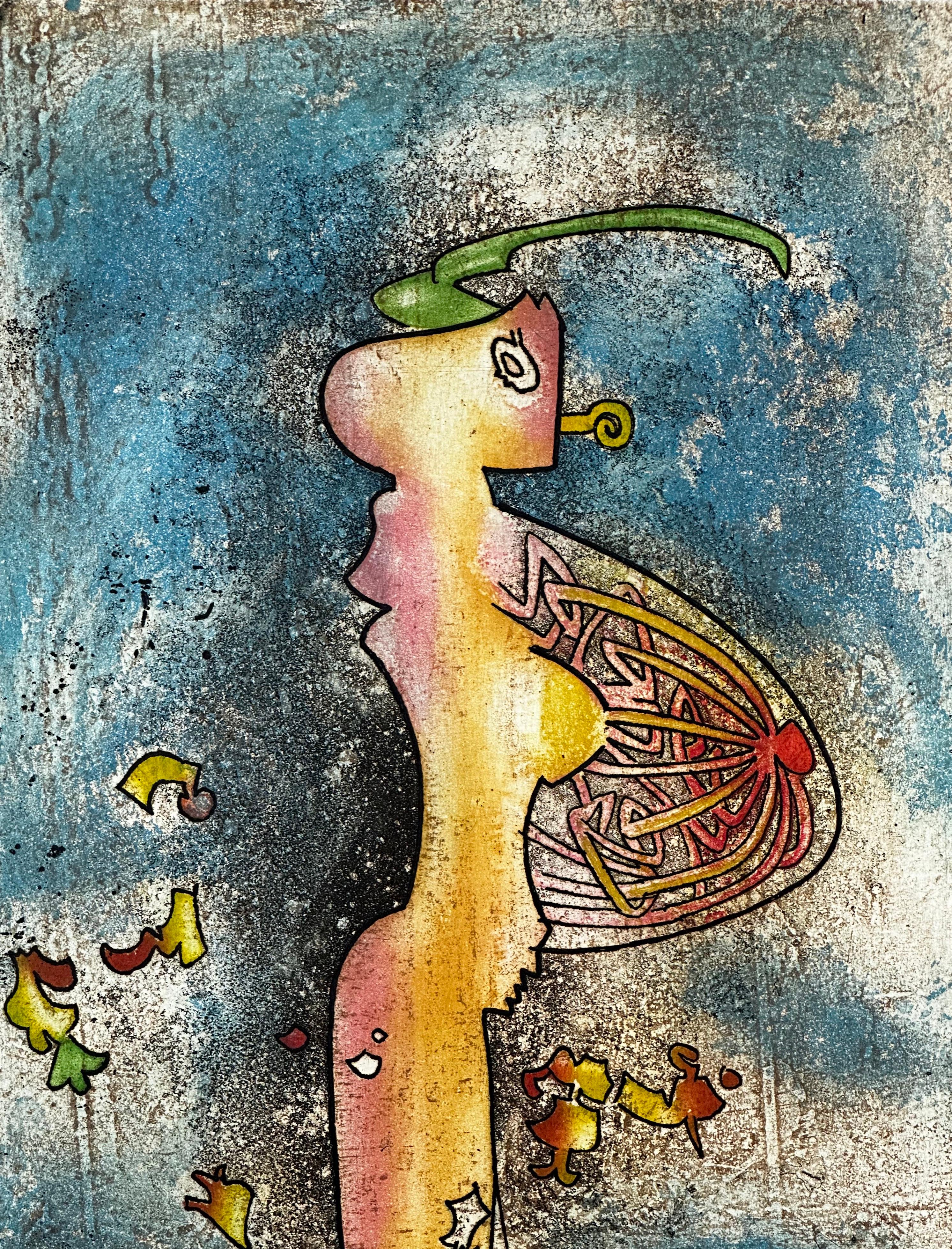 Folder Los 5 Destacados. Burumbauzerda - Print by Roberto Matta