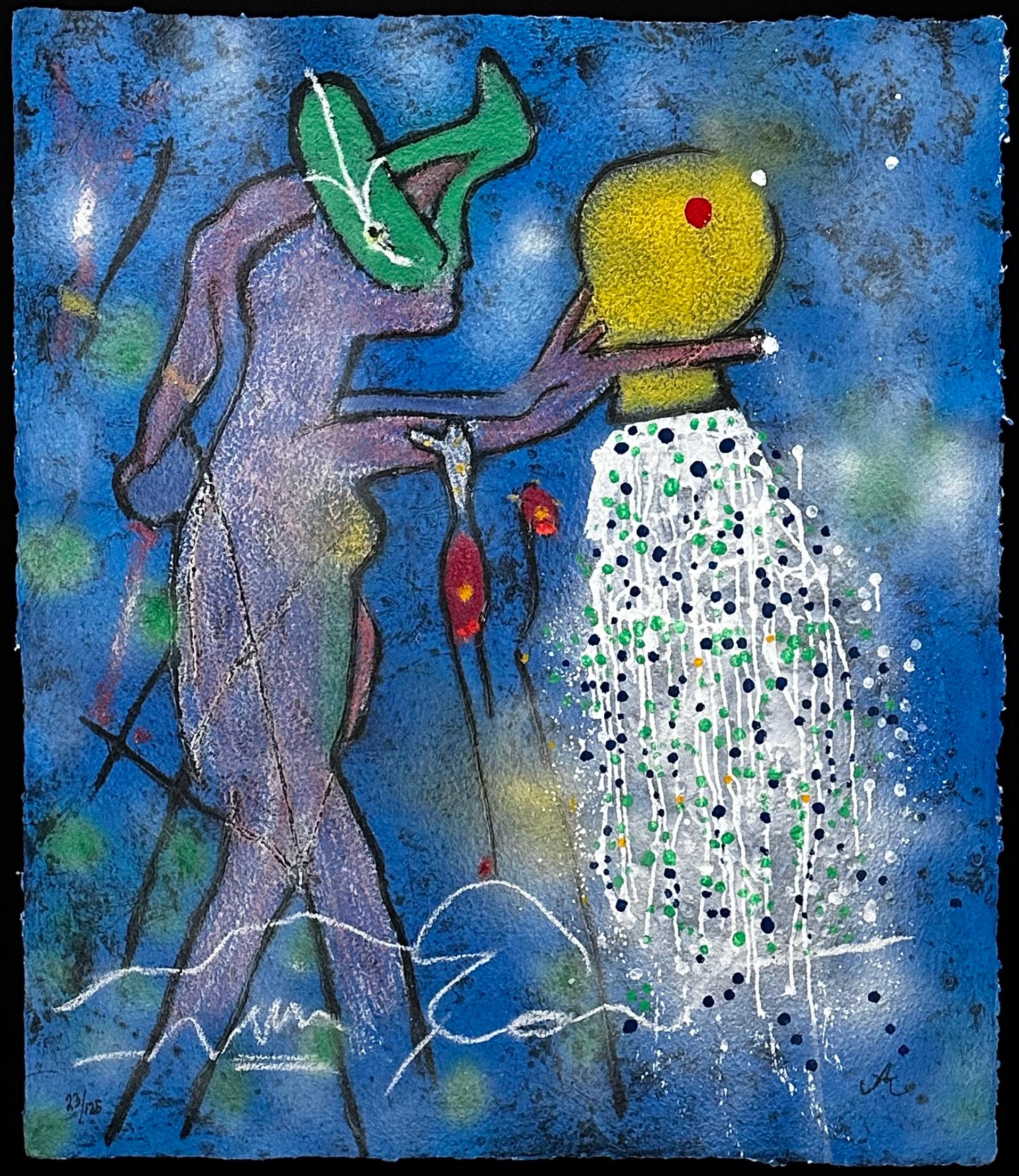 La Dulce Aqua Vita - Print di Roberto Matta