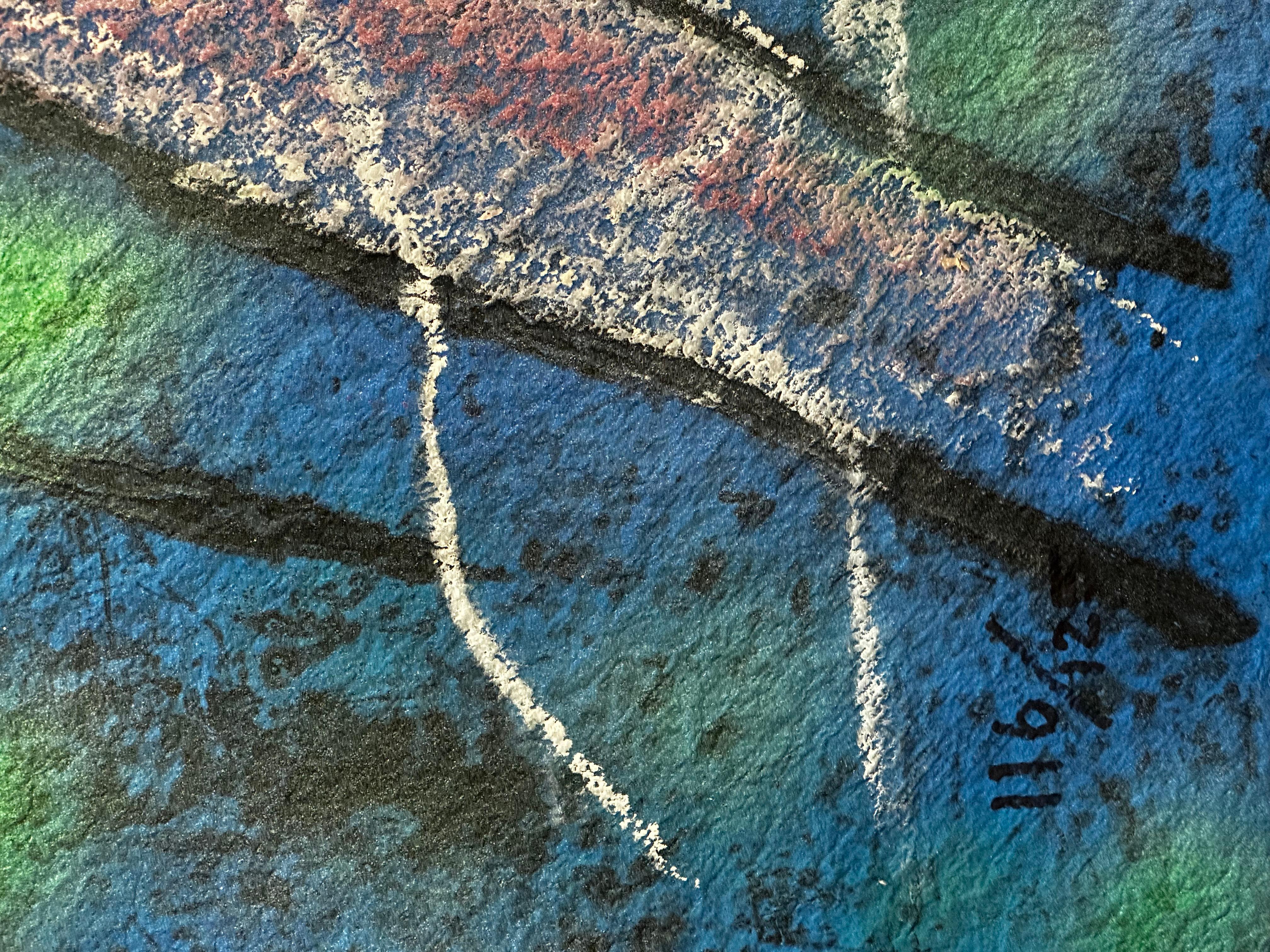 Artist: Roberto Matta
Title: La Dulce Aqua Vita
Medium: Carborundum etching on handmade paper
Signed: Hand Signed
Size: 41 x 48 Inches 
Edition: 116/125
Year: 2002
Notes: Publisher: Nordstamp Fine Art