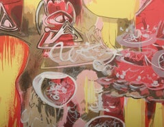 L'eau est Mana, Surrealist Lithograph by Roberto Matta