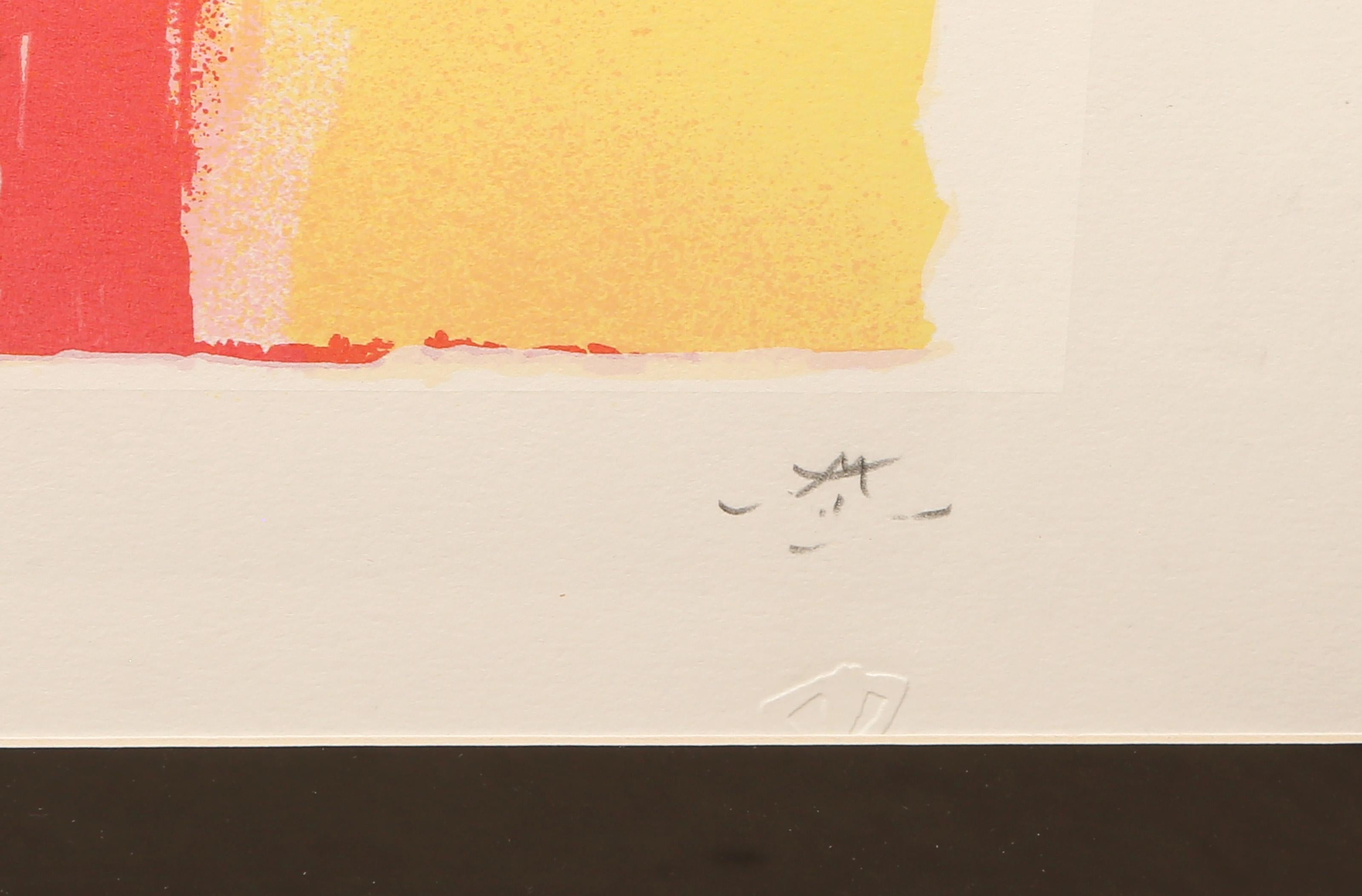 L'eau est Mana, Surrealist Lithograph by Roberto Matta For Sale 3