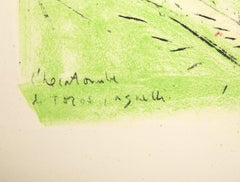 L'Hecatombe De Toros, Agnelli, Modern Lithograph by Roberto Matta