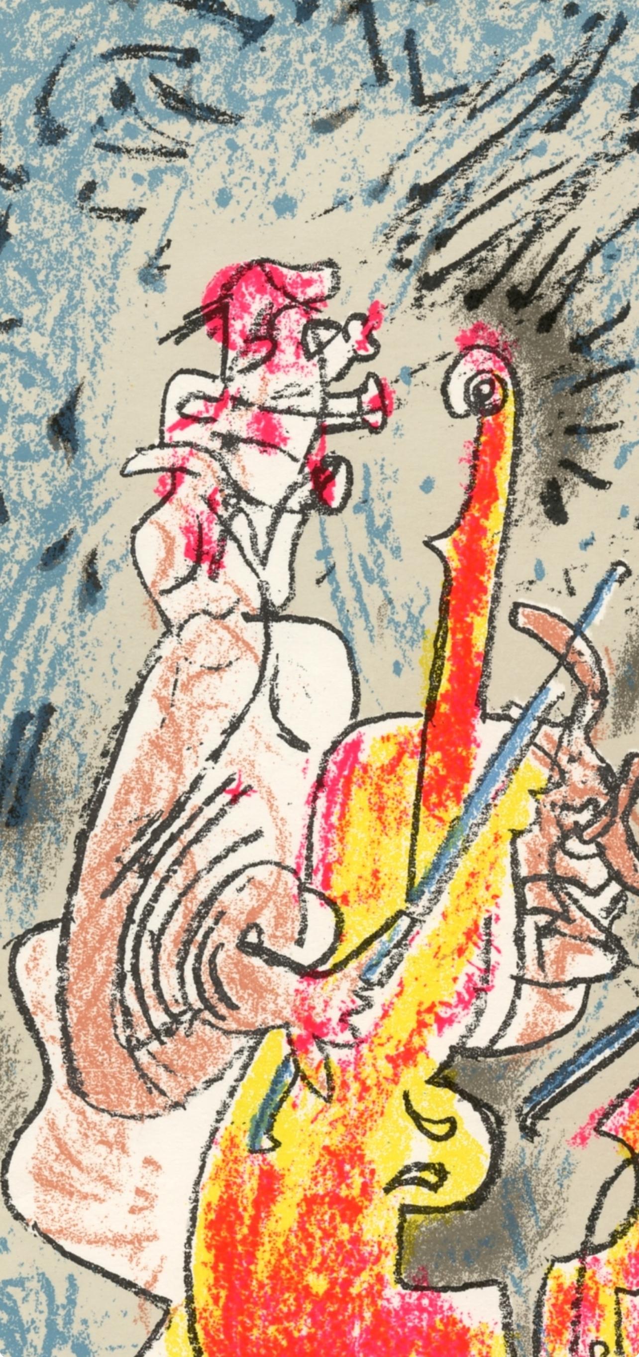 Lithograph on vélin paper. Unsigned and unnumbered, as issued. Good condition. Notes: From the album, Ediciones Polígrafa, Redfern Gallery, 1979. Published by Redfern Gallery, London; printed by Ediciones Polígrafa, Barcelona, October 23, 1979.