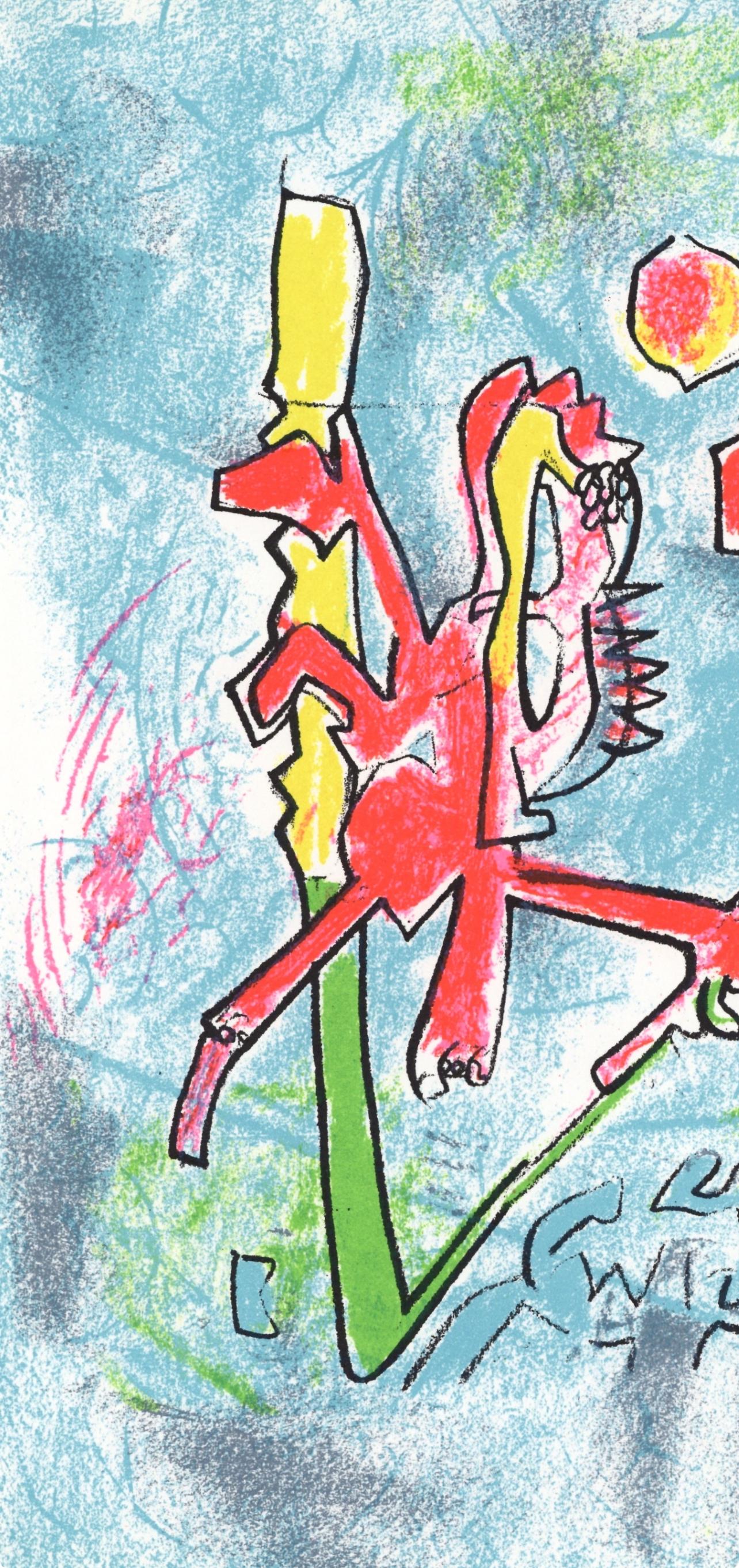 Matta, Composition, XXe Siècle (after) - Print by Roberto Matta