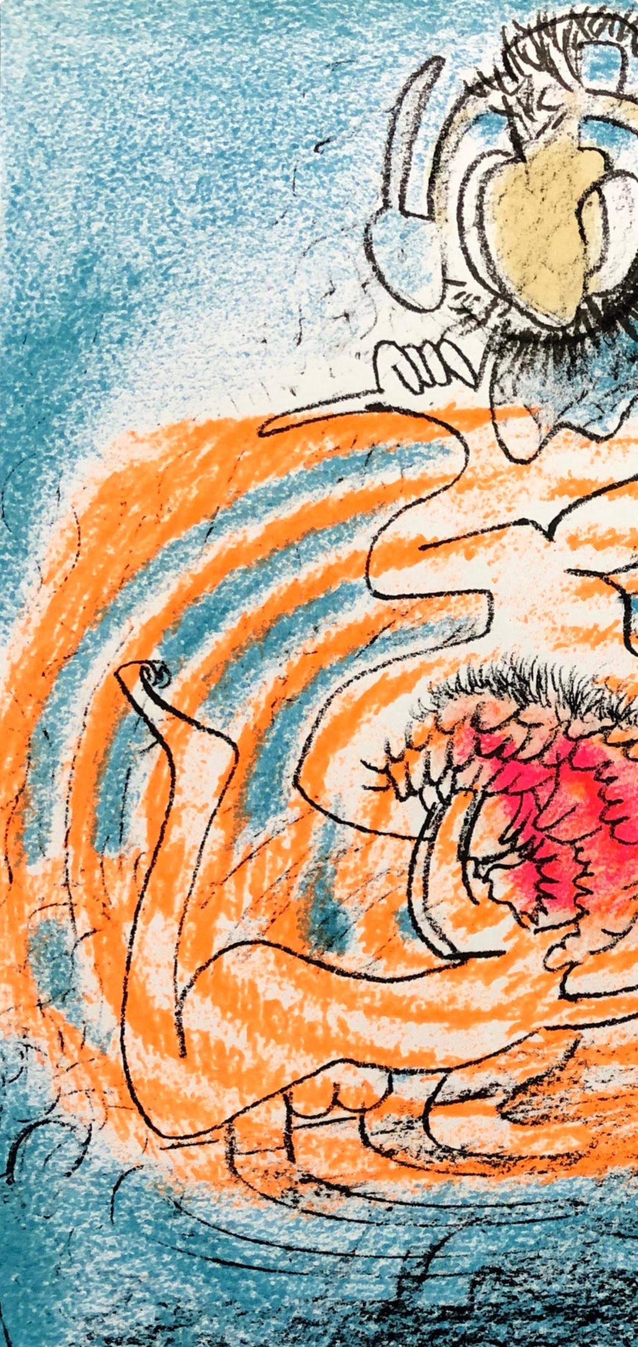 Matta, Composition, XXe Siècle (d'après) - Surréalisme Print par Roberto Matta